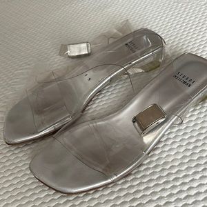 Vintage Stuart Weizman Clear Heels